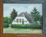 A.J.H. Dekker, Boederij in Leiden, tweekleurig inlijsten
